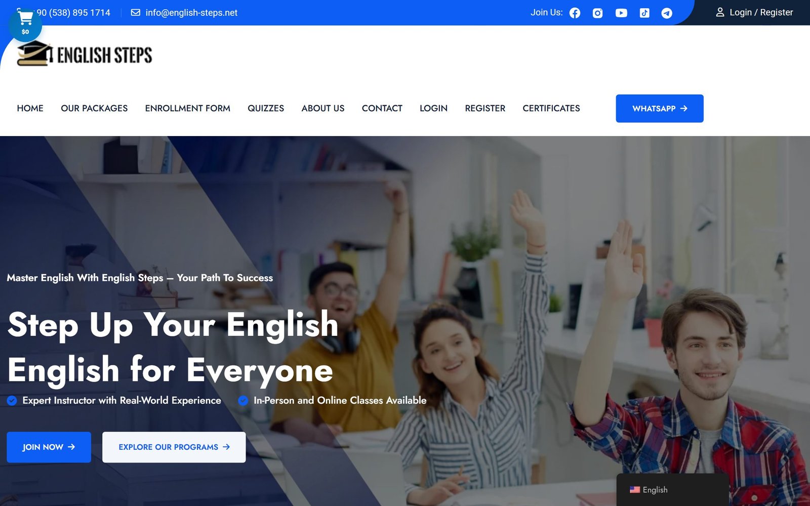 English Steps